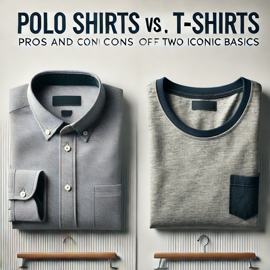 Polo Shirts vs. T-Shirts Pros and Cons of Two Iconic Basics