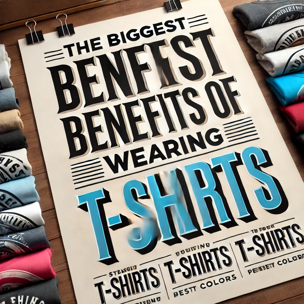 THE BIGGEST BENEFITS OF WEARING T-SHIRTS