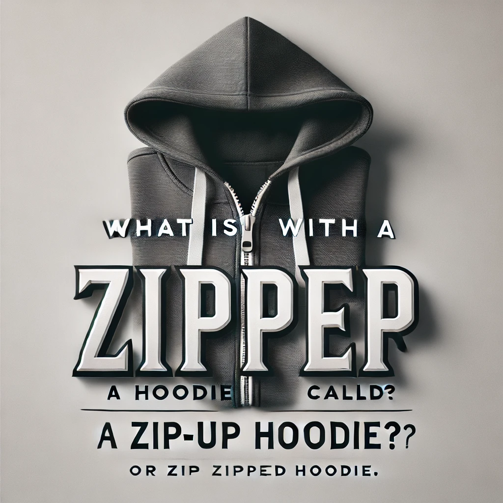 What is a Hoodie with a Zipper Called